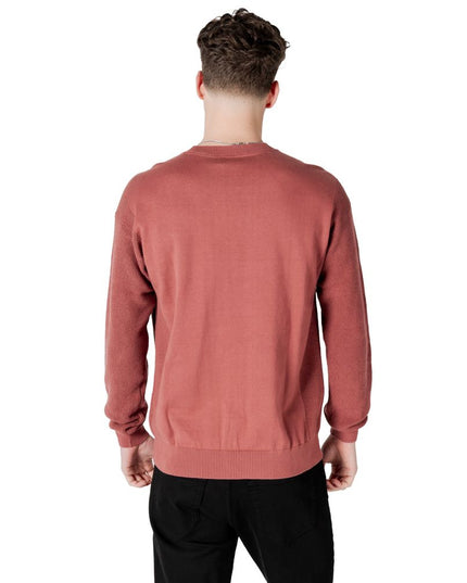 Calvin Klein Jeans Red Cotton Sweater