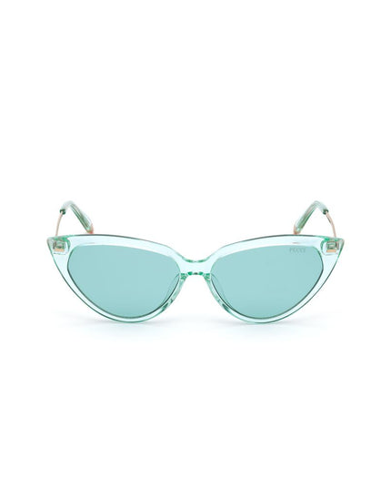 Emilio Pucci Brown Acetate Sunglasses