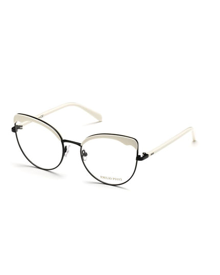 Emilio Pucci Black Metal Glasses (Frames)