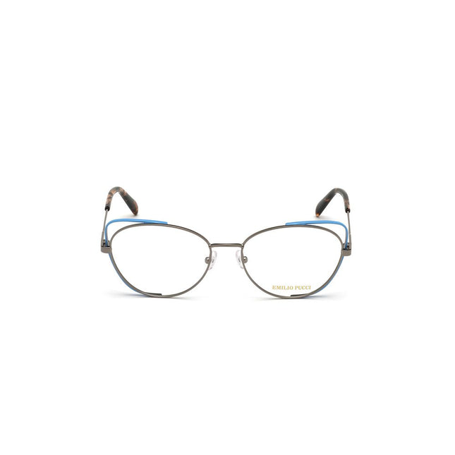 Emilio Pucci Gray Metal Frames