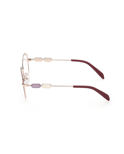 Emilio Pucci Red Metal Glasses (Frames)