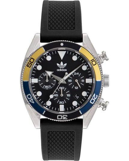 Adidas Black Synthetic Sport Watch