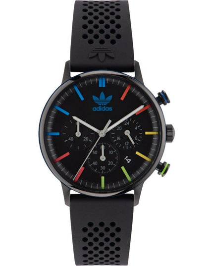 Adidas Black Synthetic Sport Watch