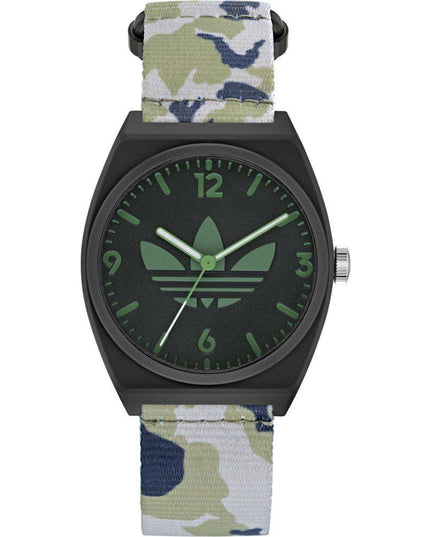 Adidas Multicolor Fabric Sport Watch