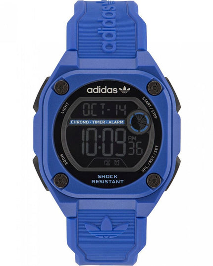 Adidas Blue Synthetic Digital Watch