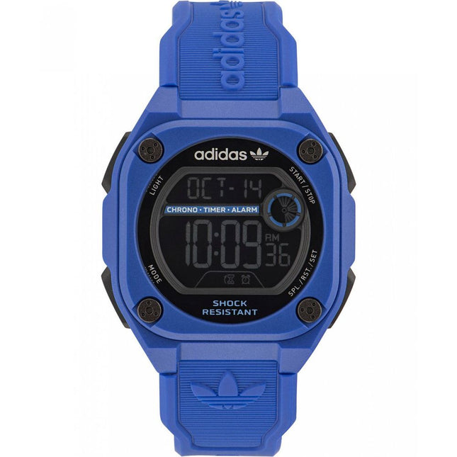 Adidas Blue Synthetic Digital Watch