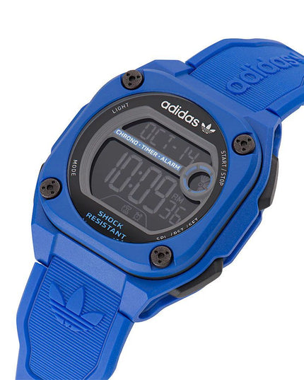 Adidas Blue Synthetic Digital Watch