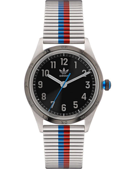 Adidas Gray Stainless Steel Dress Watch