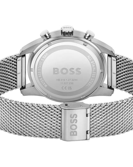 Hugo Boss Silver Stainless Steel Dress Watch