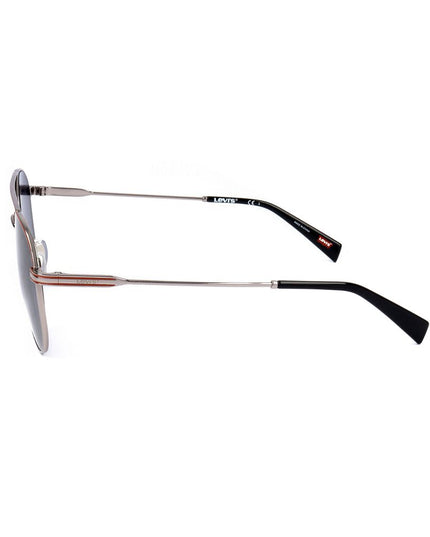 Levi's Gray Stainless Steel Sunglasses