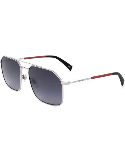 Levi's Gray Stainless Steel Sunglasses