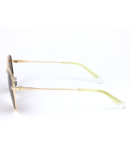 Polaroid Gold Metal Sunglasses