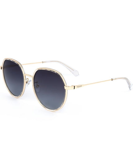 Polaroid Gold Stainless Steel Sunglasses