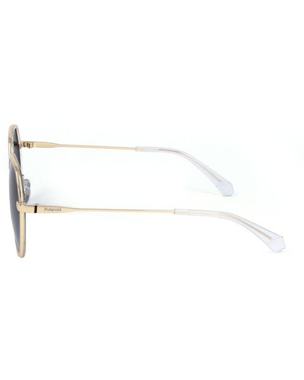 Polaroid Gold Stainless Steel Sunglasses