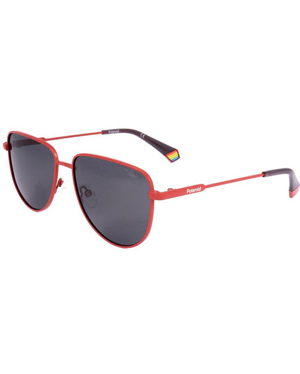 Polaroid Orange Stainless Steel Sunglasses