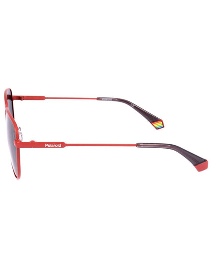 Polaroid Orange Stainless Steel Sunglasses