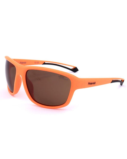 Polaroid Orange Resin Sunglasses