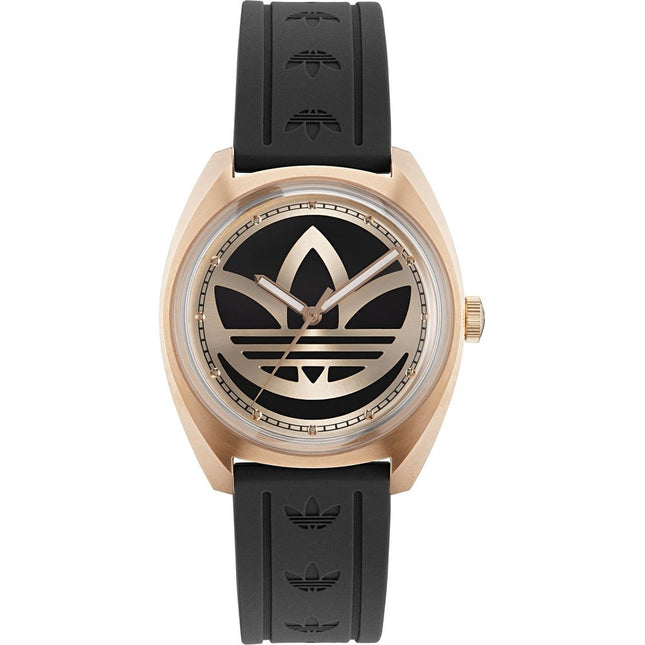 Adidas Black Synthetic Dress Watch