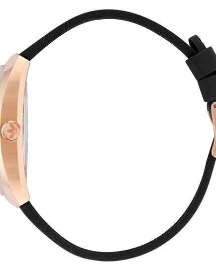 Adidas Black Synthetic Dress Watch