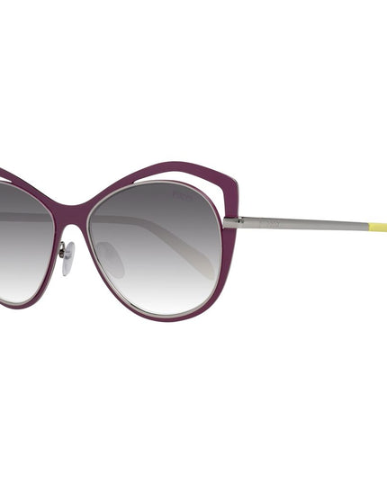 Emilio Pucci Purple Metal Sunglasses