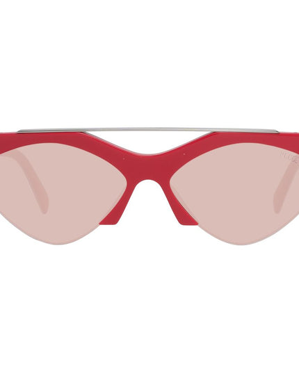 Emilio Pucci Red Metal Sunglasses