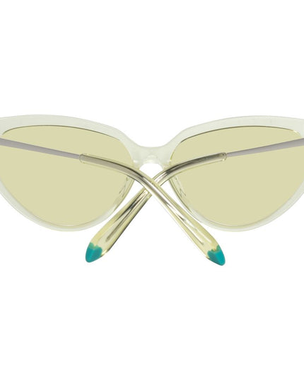 Emilio Pucci Yellow Metal Sunglasses