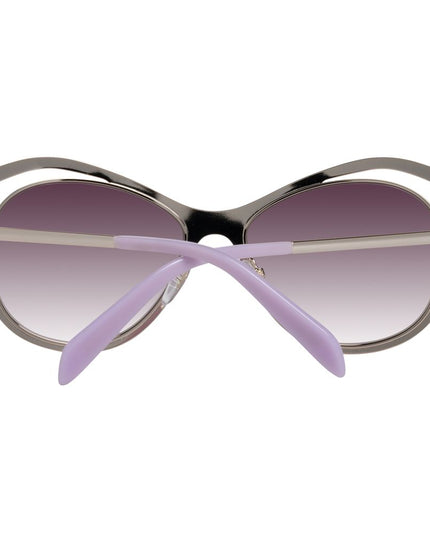 Emilio Pucci Red Metal Sunglasses