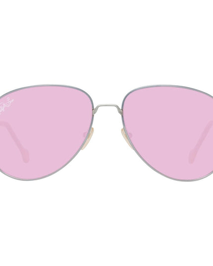 Hally&Son Gold Metal Sunglasses