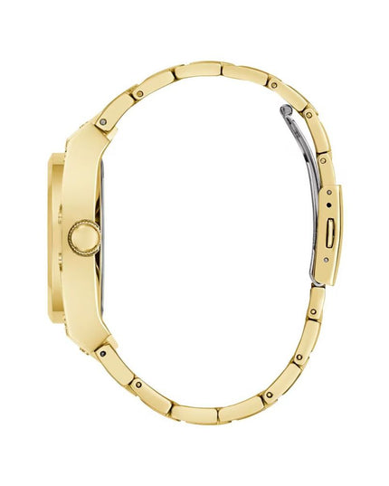 Guess Gold Stainless Steel Dress Watch