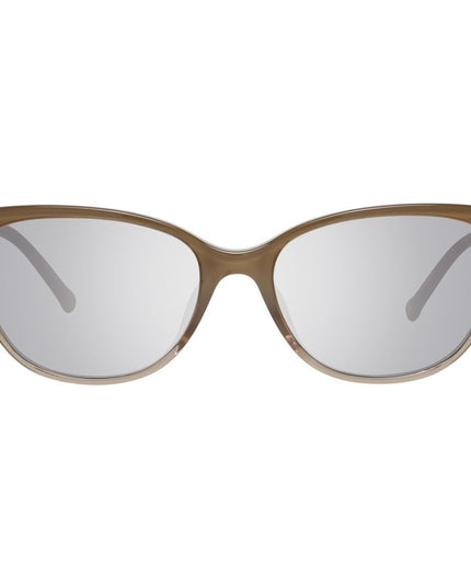 Hally&Son Brown Plastic Sunglasses