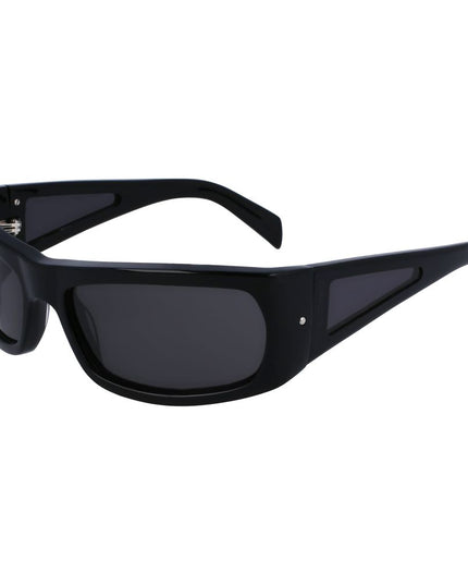Ferragamo Black Acetate Sunglasses