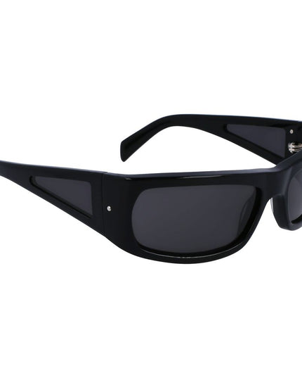 Ferragamo Black Acetate Sunglasses