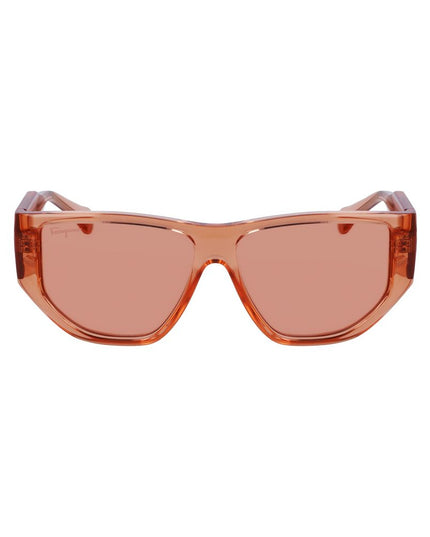 Ferragamo Orange Injected Sunglasses