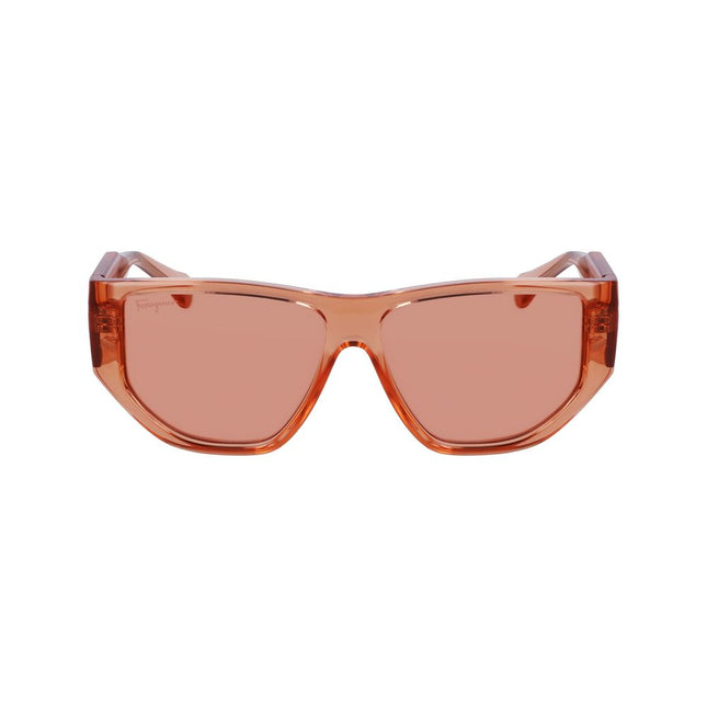 Ferragamo Orange Injected Sunglasses