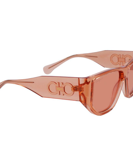 Ferragamo Orange Injected Sunglasses