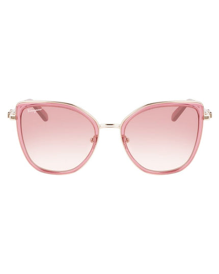 Ferragamo Multicolor Metal Sunglasses