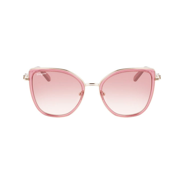 Ferragamo Multicolor Metal Sunglasses