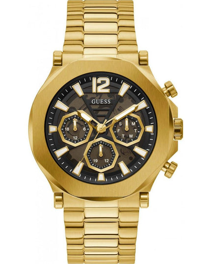 Guess Gold Stainless Steel Dress Watch