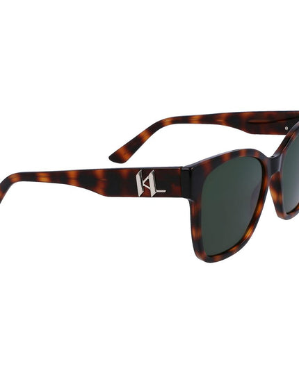 Karl Lagerfeld Brown Injected Sunglasses