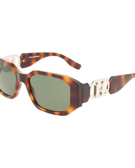 Karl Lagerfeld Brown Injected Sunglasses