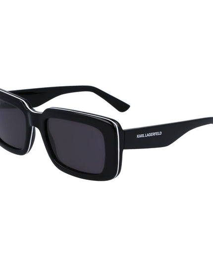 Karl Lagerfeld Black Injected Sunglasses