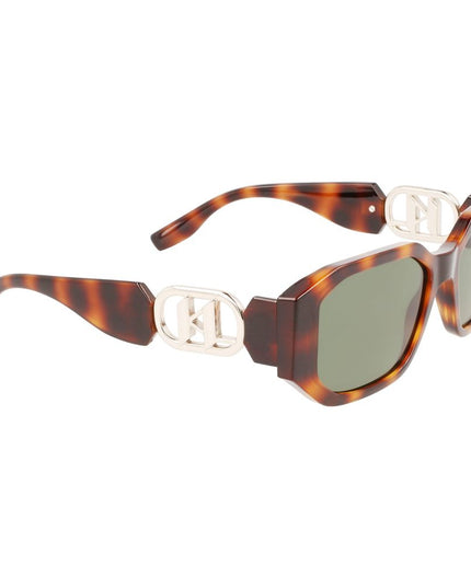 Karl Lagerfeld Brown Injected Sunglasses