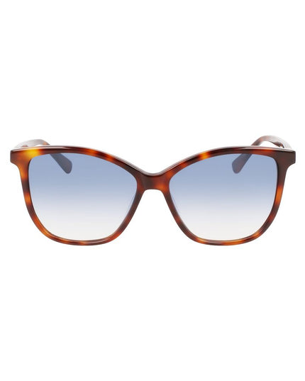 Longchamp Brown Acetate Sunglasses
