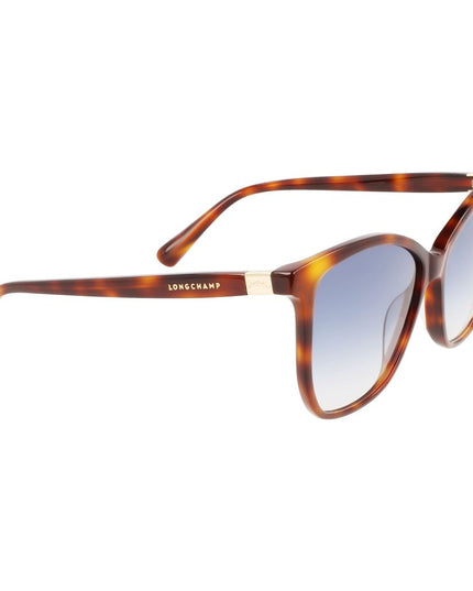 Longchamp Brown Acetate Sunglasses