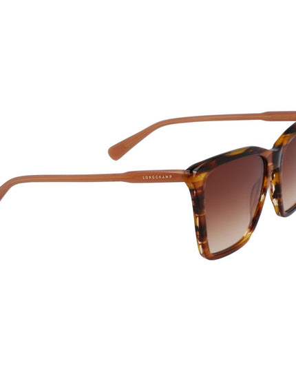 Longchamp Brown Acetate Sunglasses