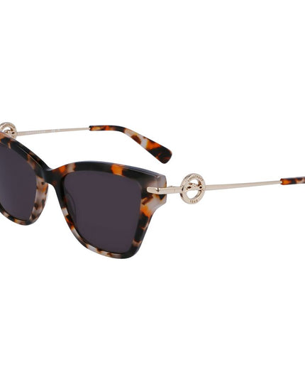 Longchamp Brown Acetate Sunglasses