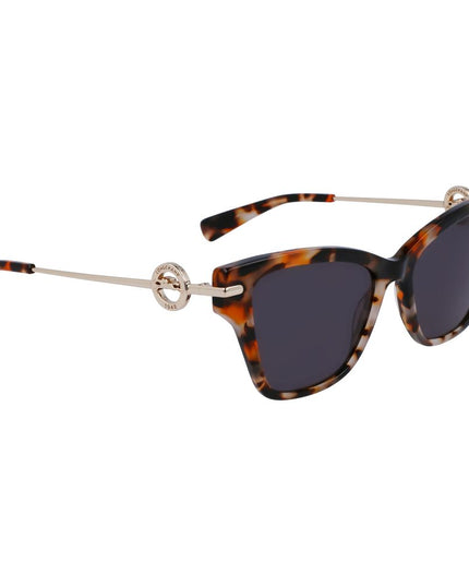 Longchamp Brown Acetate Sunglasses