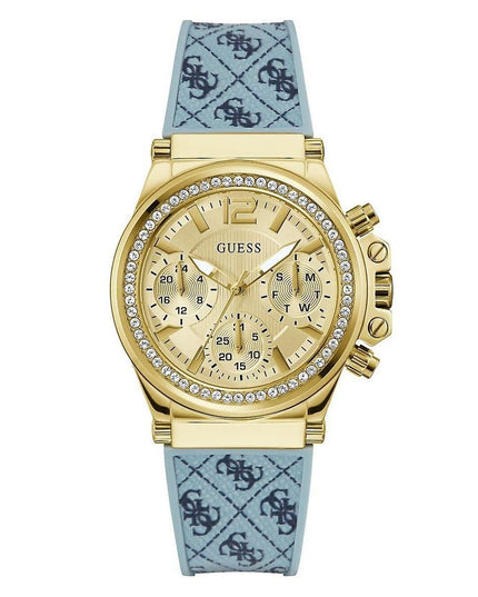 Guess Blue Synthetic Dress Watch