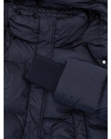 Add Blue Polyamide Jackets And Coat