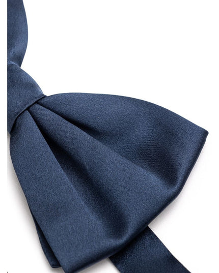 Dolce & Gabbana Blue Silk Bowtie
